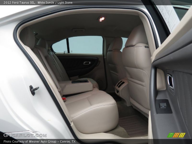 White Suede / Light Stone 2012 Ford Taurus SEL