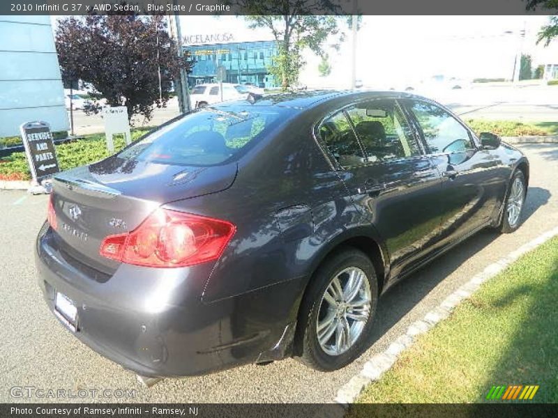 Blue Slate / Graphite 2010 Infiniti G 37 x AWD Sedan