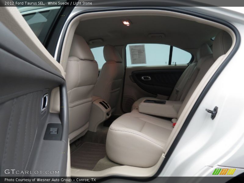White Suede / Light Stone 2012 Ford Taurus SEL