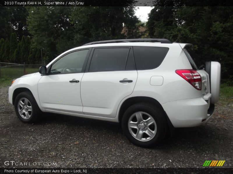 Super White / Ash Gray 2010 Toyota RAV4 I4
