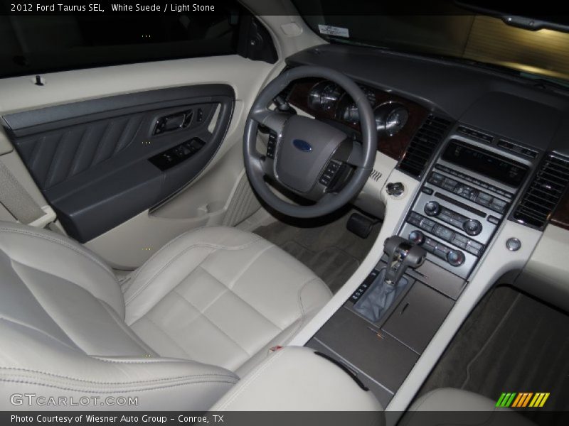 White Suede / Light Stone 2012 Ford Taurus SEL