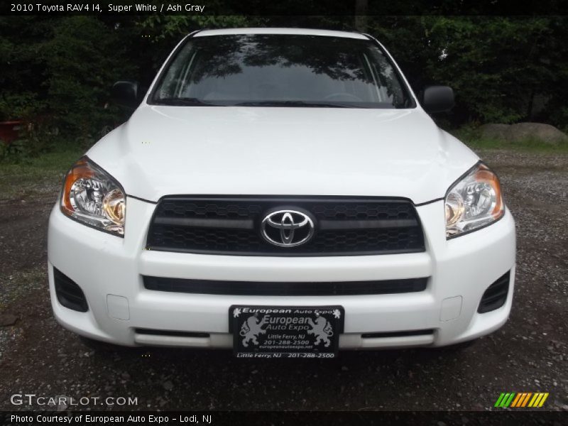 Super White / Ash Gray 2010 Toyota RAV4 I4