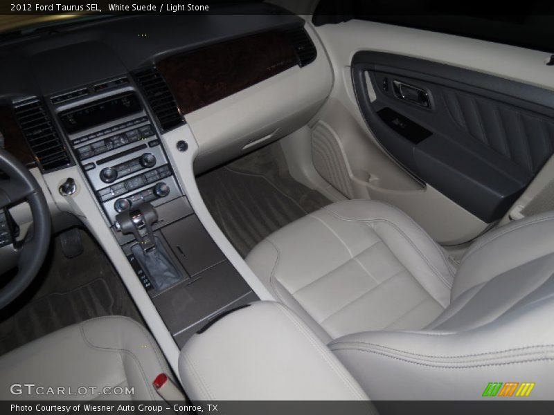White Suede / Light Stone 2012 Ford Taurus SEL