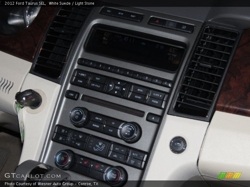 White Suede / Light Stone 2012 Ford Taurus SEL