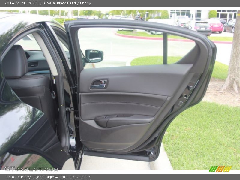 Crystal Black Pearl / Ebony 2014 Acura ILX 2.0L