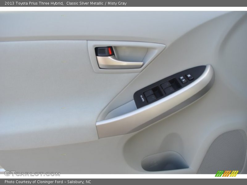 Classic Silver Metallic / Misty Gray 2013 Toyota Prius Three Hybrid