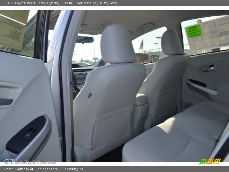 Classic Silver Metallic / Misty Gray 2013 Toyota Prius Three Hybrid