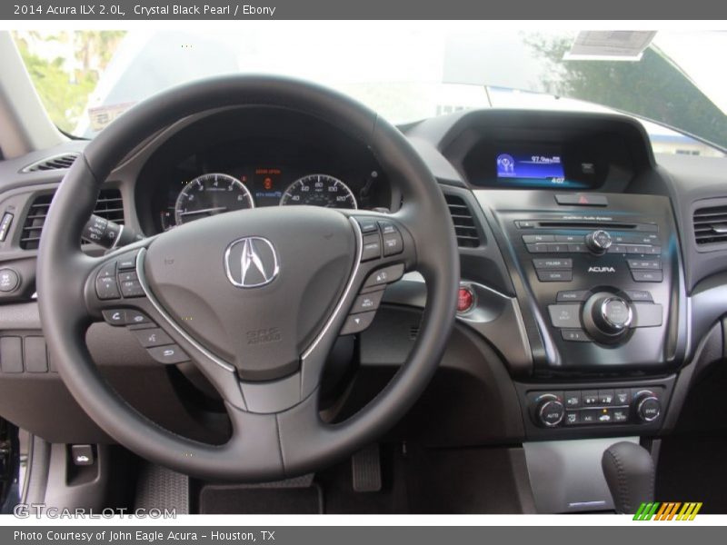 Crystal Black Pearl / Ebony 2014 Acura ILX 2.0L