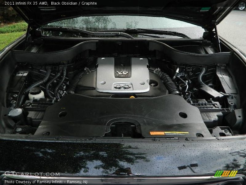 Black Obsidian / Graphite 2011 Infiniti FX 35 AWD