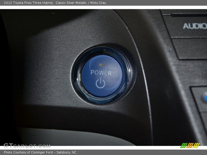Classic Silver Metallic / Misty Gray 2013 Toyota Prius Three Hybrid