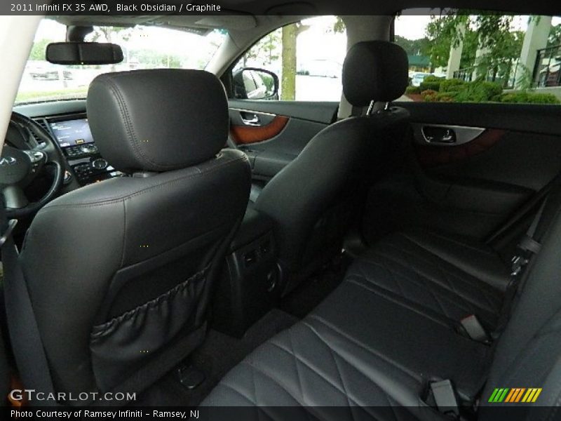 Black Obsidian / Graphite 2011 Infiniti FX 35 AWD