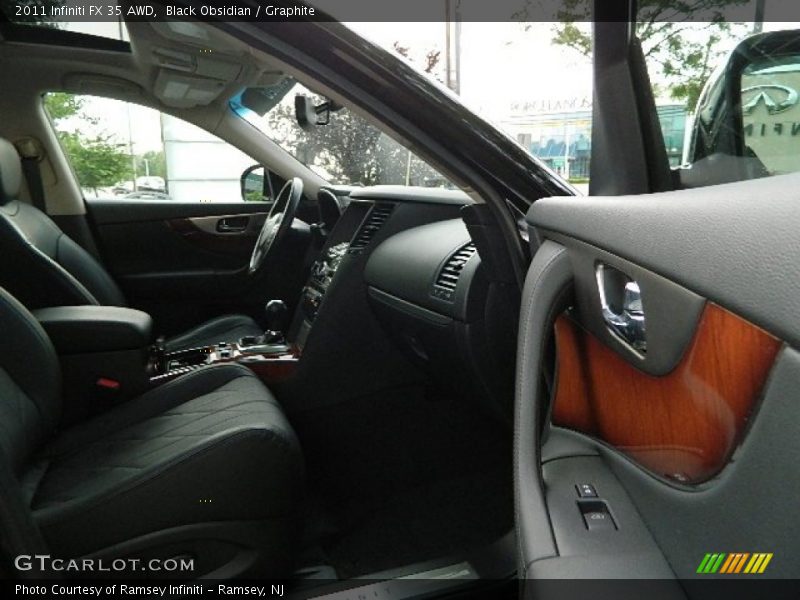 Black Obsidian / Graphite 2011 Infiniti FX 35 AWD