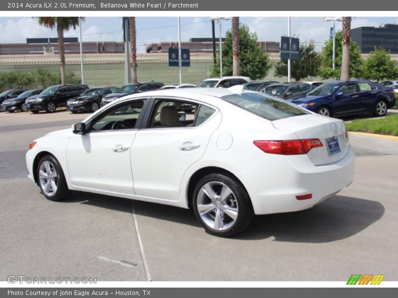 Bellanova White Pearl / Parchment 2014 Acura ILX 2.0L Premium