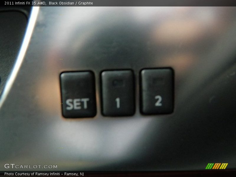 Black Obsidian / Graphite 2011 Infiniti FX 35 AWD