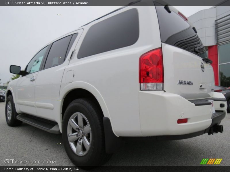 Blizzard White / Almond 2012 Nissan Armada SL