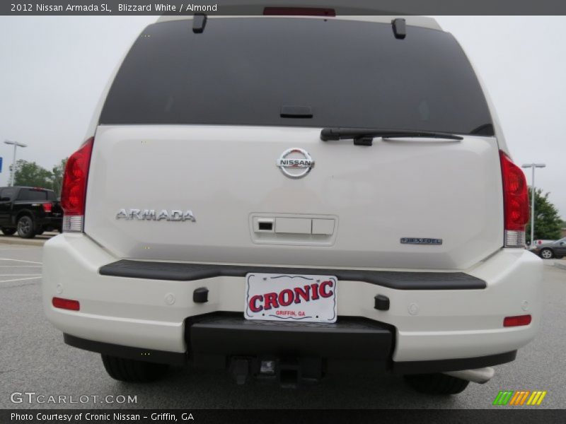 Blizzard White / Almond 2012 Nissan Armada SL