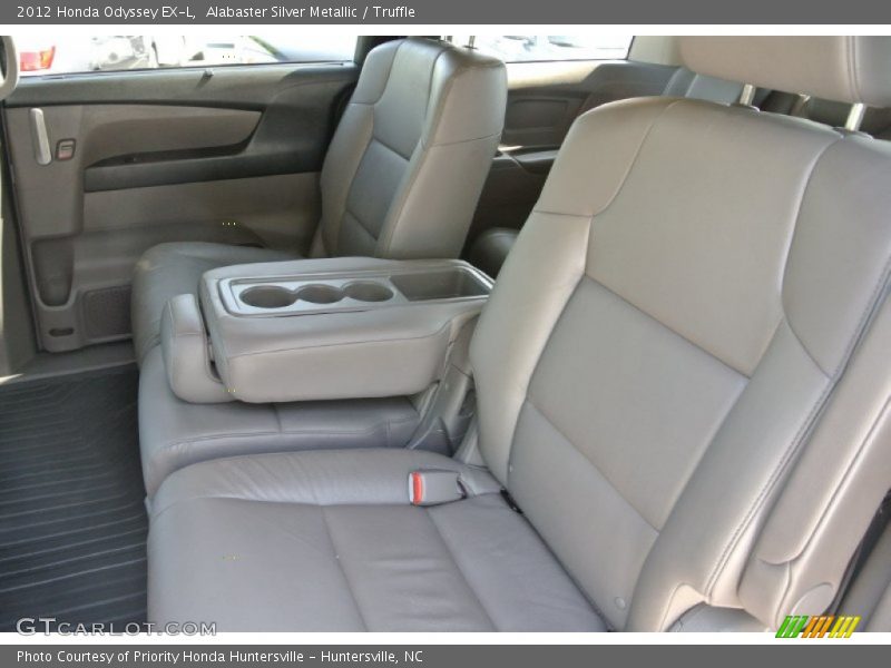 Alabaster Silver Metallic / Truffle 2012 Honda Odyssey EX-L