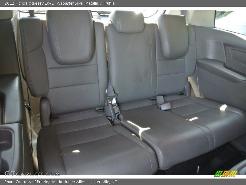 Alabaster Silver Metallic / Truffle 2012 Honda Odyssey EX-L