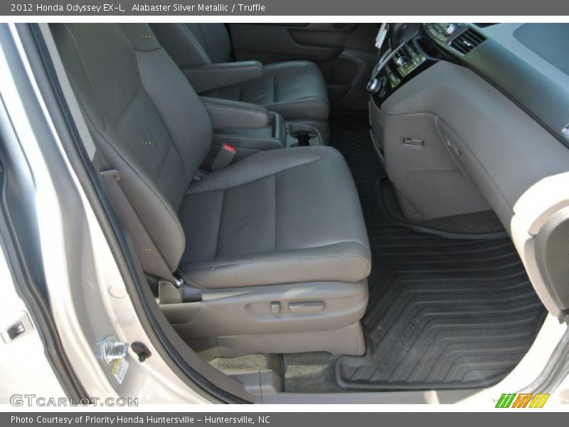 Alabaster Silver Metallic / Truffle 2012 Honda Odyssey EX-L