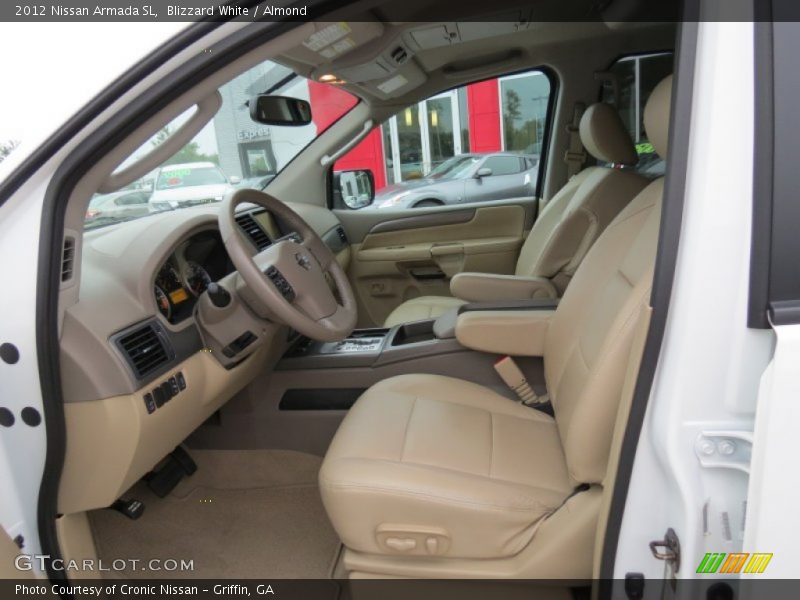 Blizzard White / Almond 2012 Nissan Armada SL