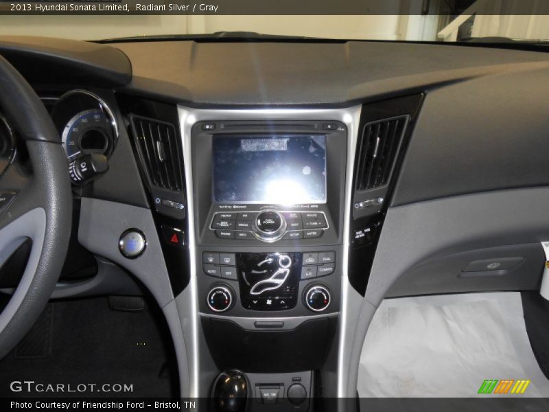 Radiant Silver / Gray 2013 Hyundai Sonata Limited