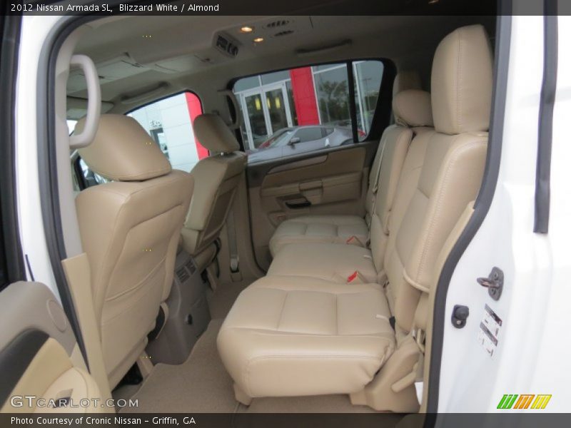 Blizzard White / Almond 2012 Nissan Armada SL