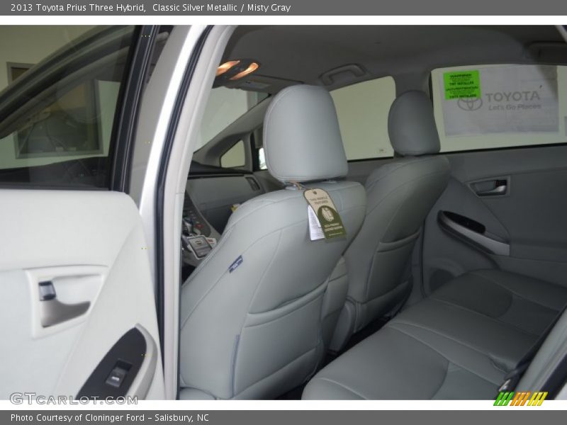 Classic Silver Metallic / Misty Gray 2013 Toyota Prius Three Hybrid