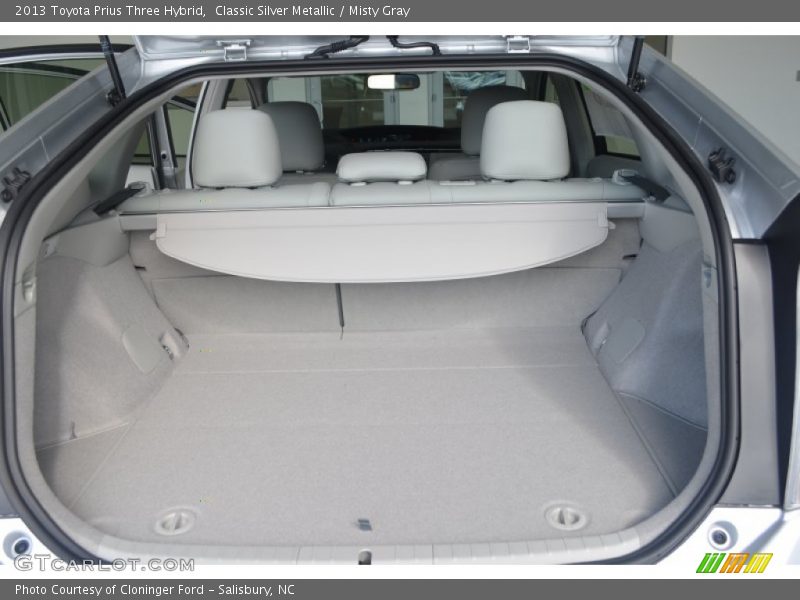 Classic Silver Metallic / Misty Gray 2013 Toyota Prius Three Hybrid