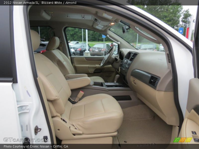 Blizzard White / Almond 2012 Nissan Armada SL