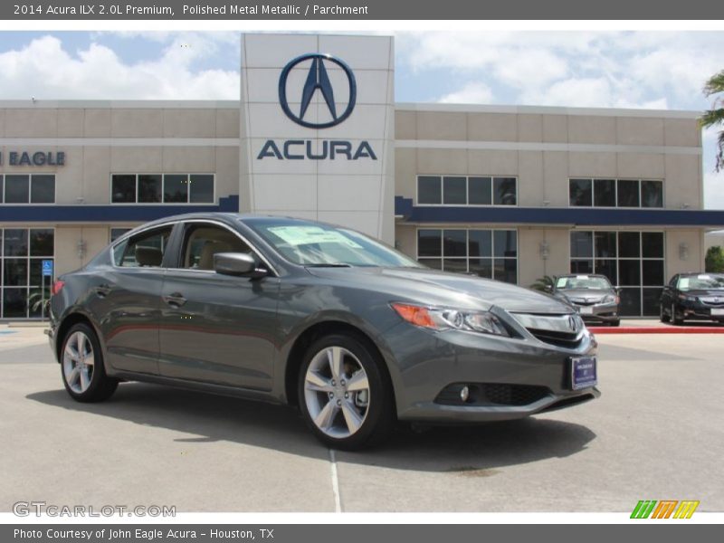 Polished Metal Metallic / Parchment 2014 Acura ILX 2.0L Premium