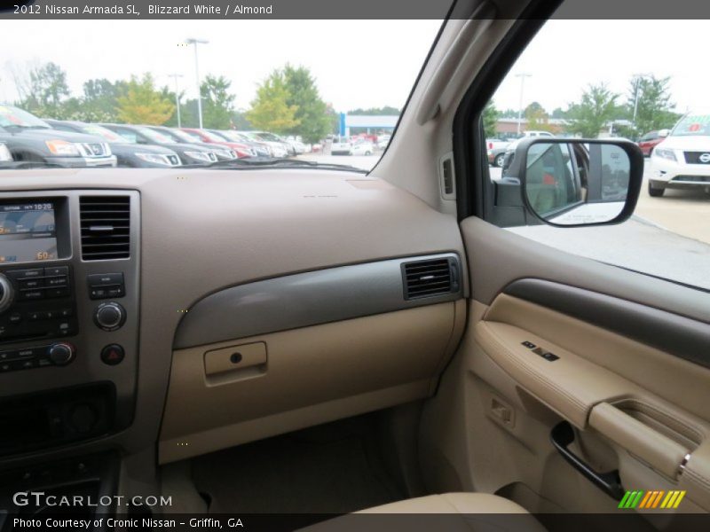 Blizzard White / Almond 2012 Nissan Armada SL