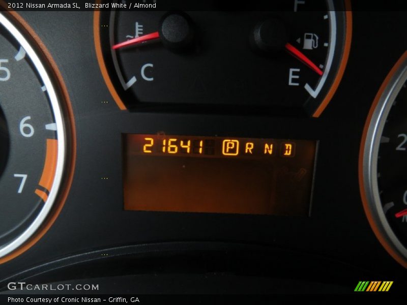 Blizzard White / Almond 2012 Nissan Armada SL