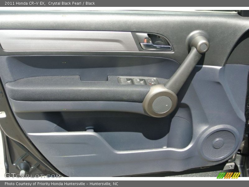 Crystal Black Pearl / Black 2011 Honda CR-V EX