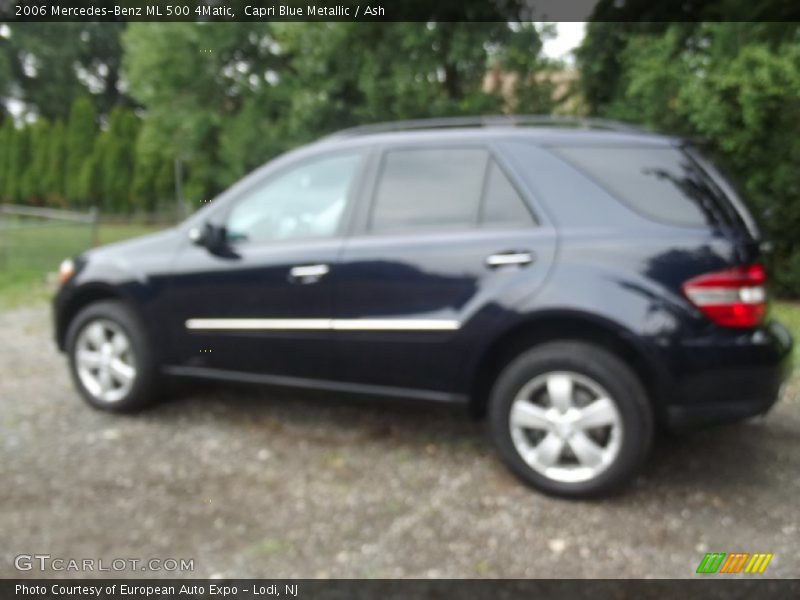 Capri Blue Metallic / Ash 2006 Mercedes-Benz ML 500 4Matic