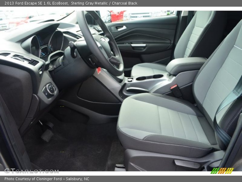 Sterling Gray Metallic / Charcoal Black 2013 Ford Escape SE 1.6L EcoBoost