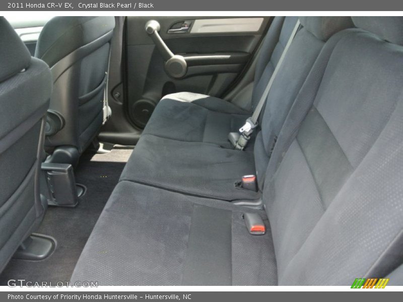 Crystal Black Pearl / Black 2011 Honda CR-V EX