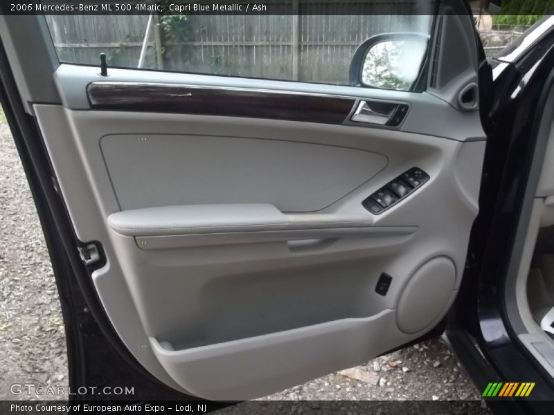Capri Blue Metallic / Ash 2006 Mercedes-Benz ML 500 4Matic