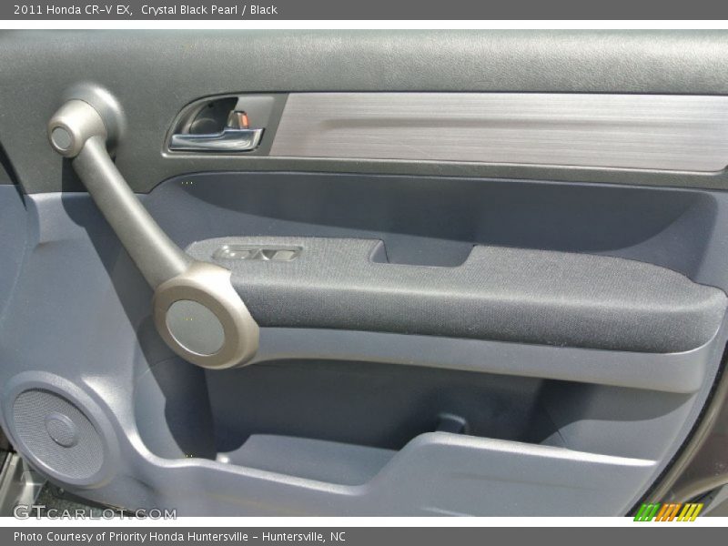 Crystal Black Pearl / Black 2011 Honda CR-V EX