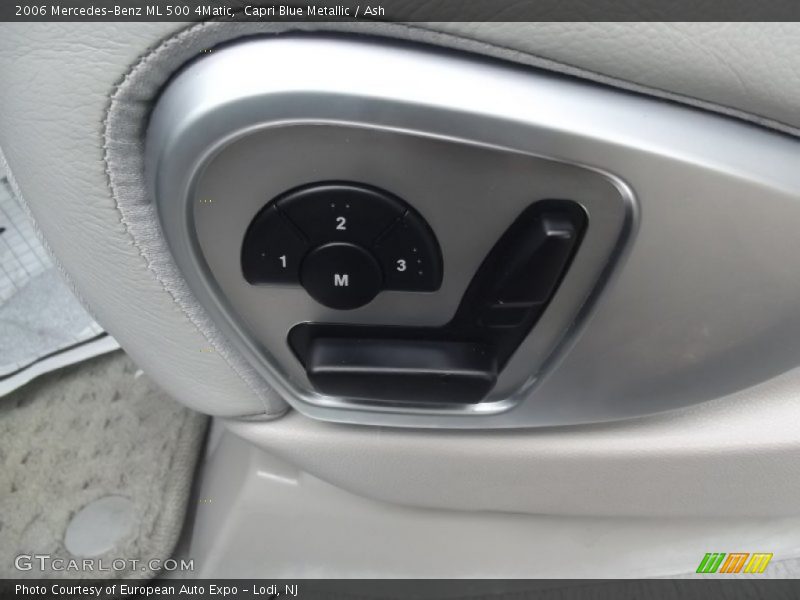 Capri Blue Metallic / Ash 2006 Mercedes-Benz ML 500 4Matic