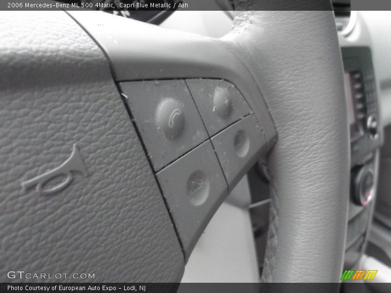 Capri Blue Metallic / Ash 2006 Mercedes-Benz ML 500 4Matic