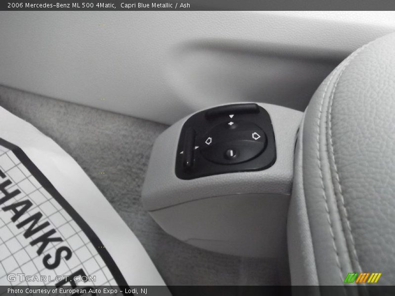 Capri Blue Metallic / Ash 2006 Mercedes-Benz ML 500 4Matic