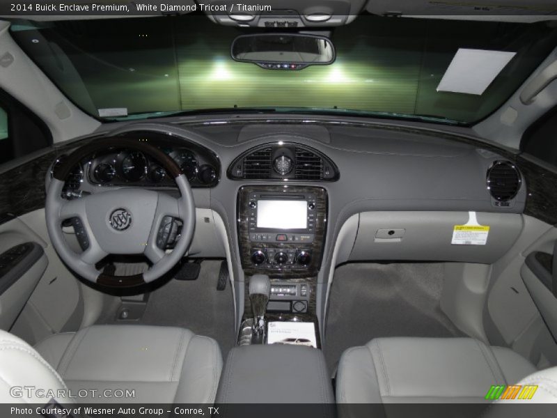 Dashboard of 2014 Enclave Premium