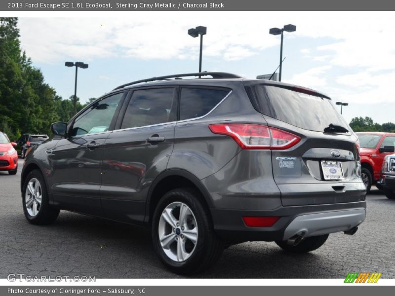 Sterling Gray Metallic / Charcoal Black 2013 Ford Escape SE 1.6L EcoBoost