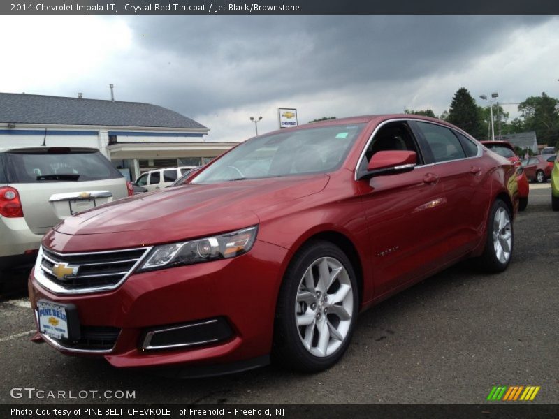 Crystal Red Tintcoat / Jet Black/Brownstone 2014 Chevrolet Impala LT