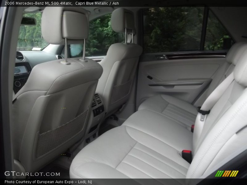 Capri Blue Metallic / Ash 2006 Mercedes-Benz ML 500 4Matic