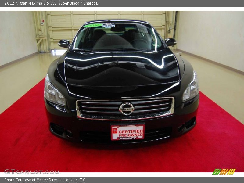 Super Black / Charcoal 2012 Nissan Maxima 3.5 SV