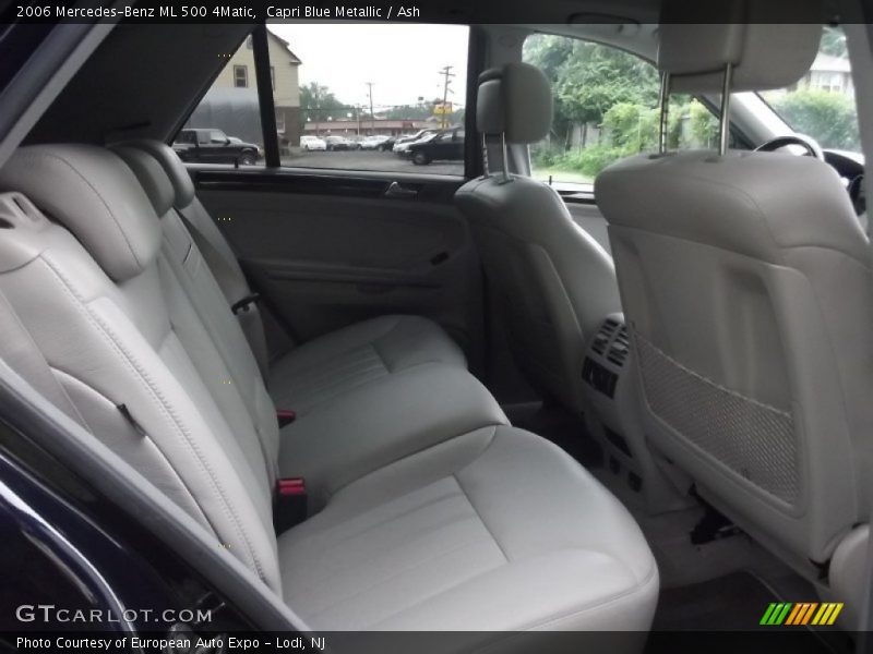 Capri Blue Metallic / Ash 2006 Mercedes-Benz ML 500 4Matic