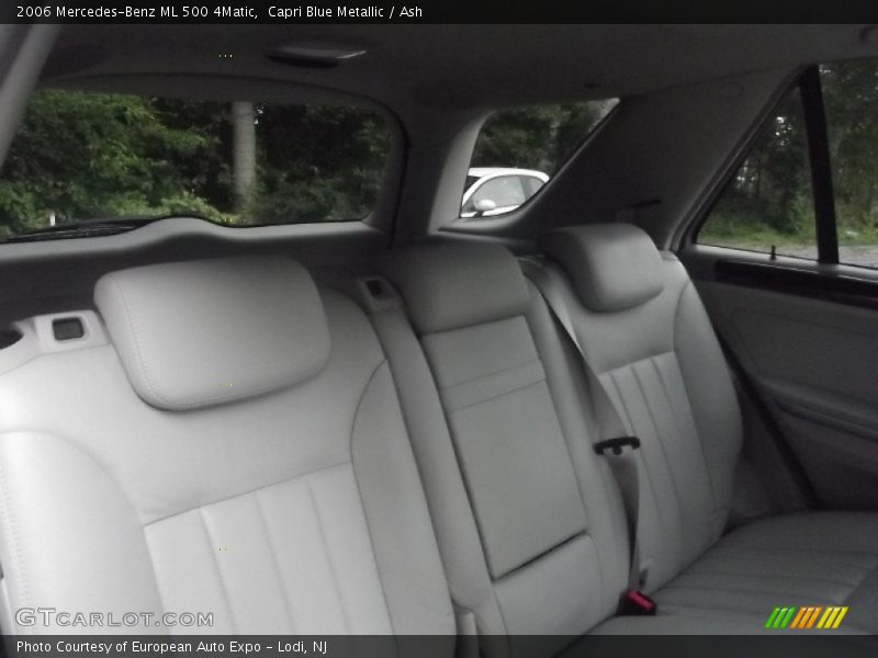 Capri Blue Metallic / Ash 2006 Mercedes-Benz ML 500 4Matic