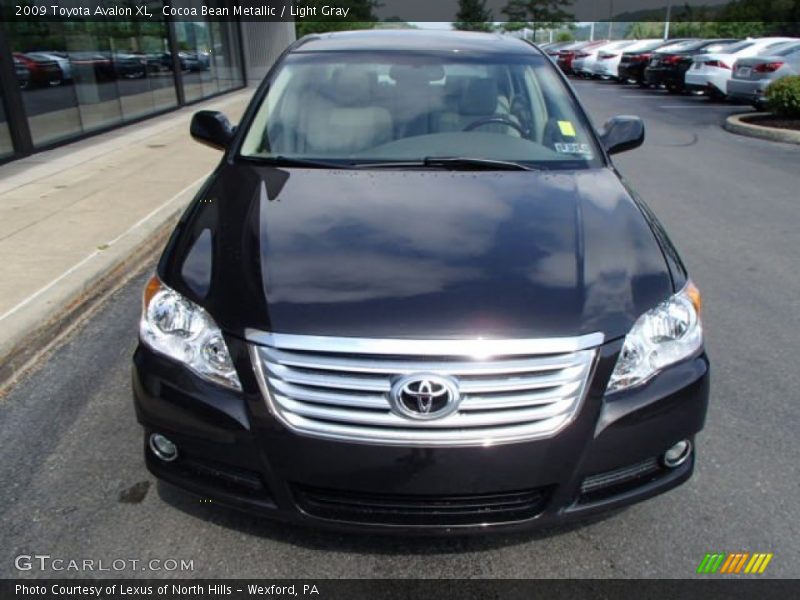 Cocoa Bean Metallic / Light Gray 2009 Toyota Avalon XL