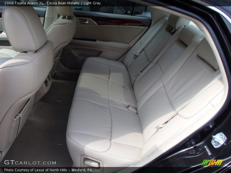 Cocoa Bean Metallic / Light Gray 2009 Toyota Avalon XL